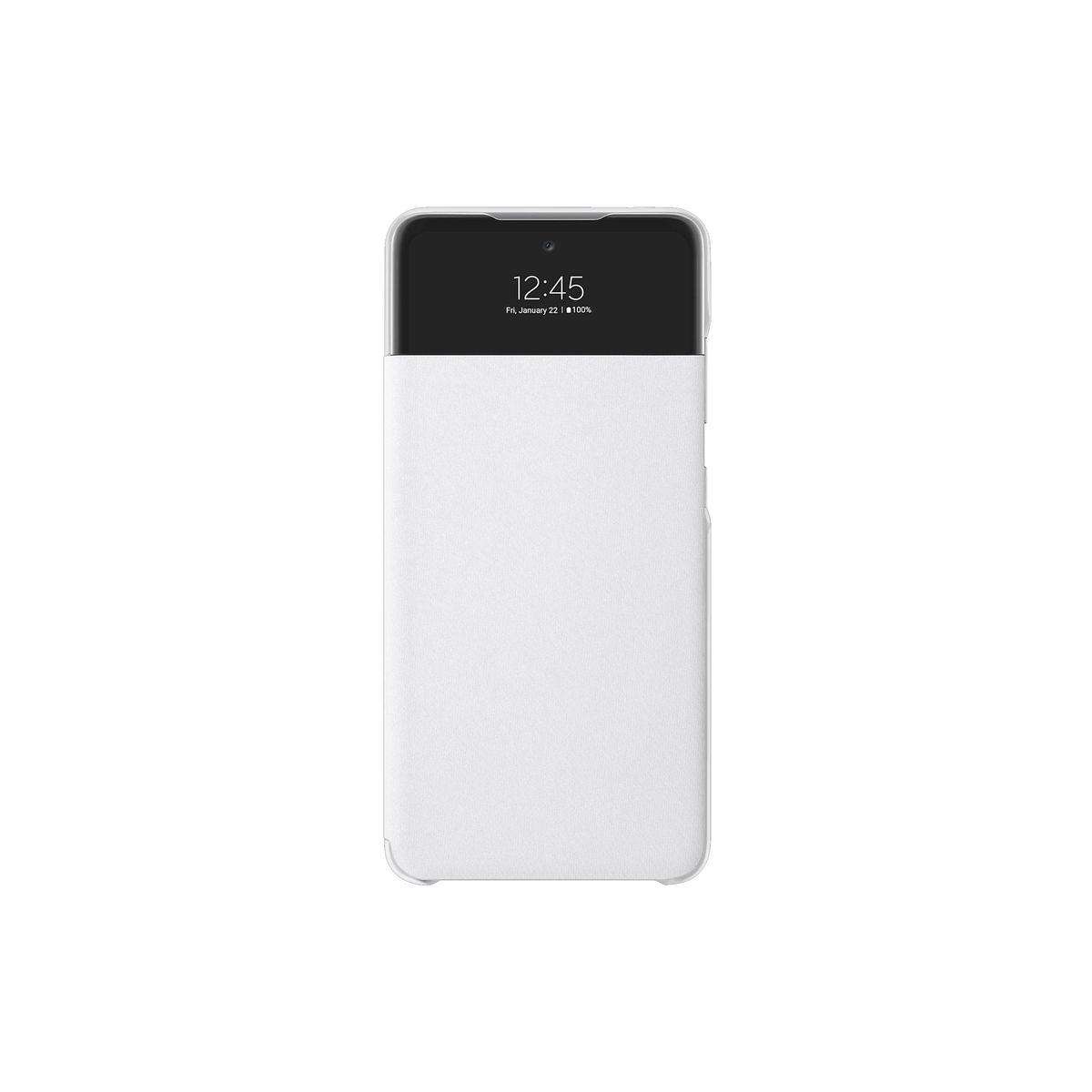 Samsung Galaxy A52 5G Smart S View Wallet Cover - White
