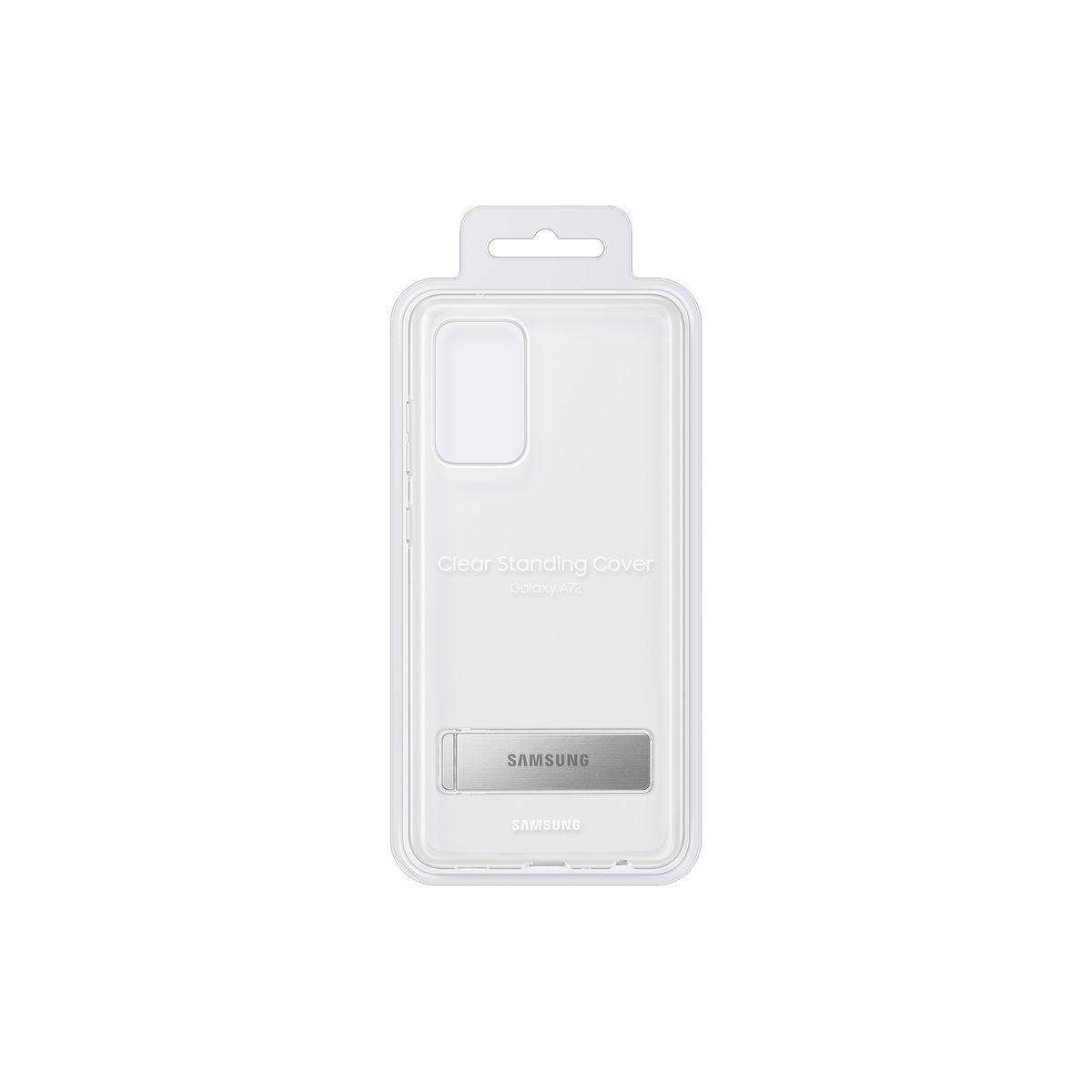 Samsung Galaxy A72 Clear Standing Cover - Transparent