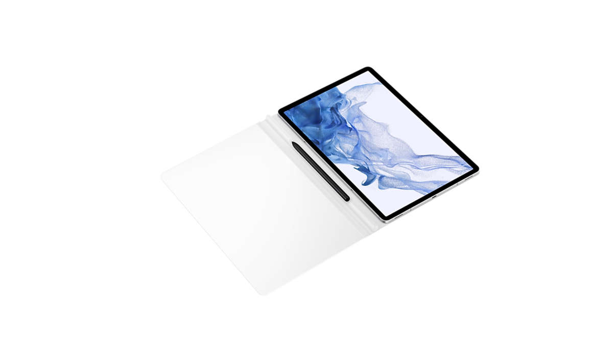 Samsung Note View Cover for Galaxy Tab S7+ / S8+ - White