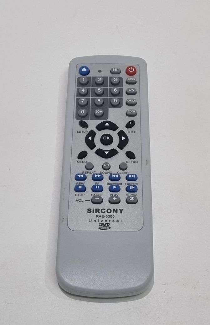 SiRCONY Universal DVD Remote