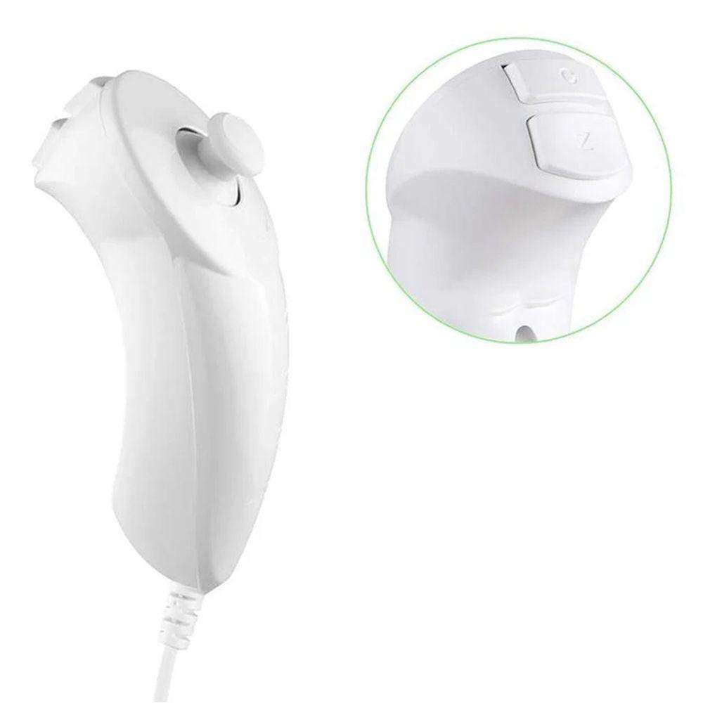 Nunchuk Replacement Controller for Nintendo Wii Console - White Wii Remote