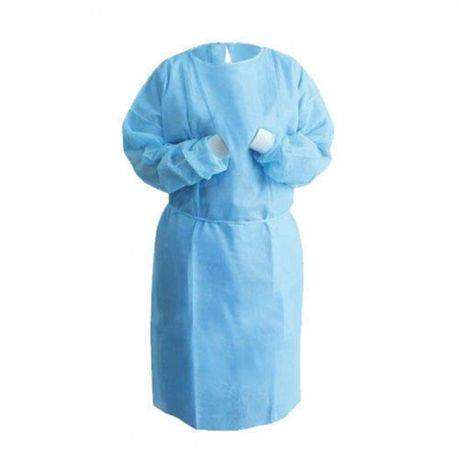 10 x Blue Surgical Protective Gown -50GSM - Large