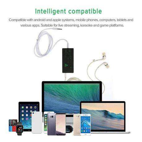 7 Different Sound Change Portable Voice Amplifier for Phone, Laptop
