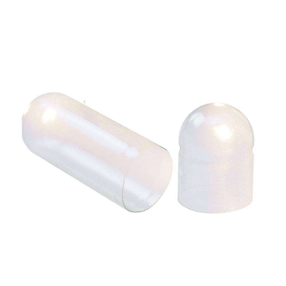 2000 Separated Size 00 Empty Gel Capsules (Clear)