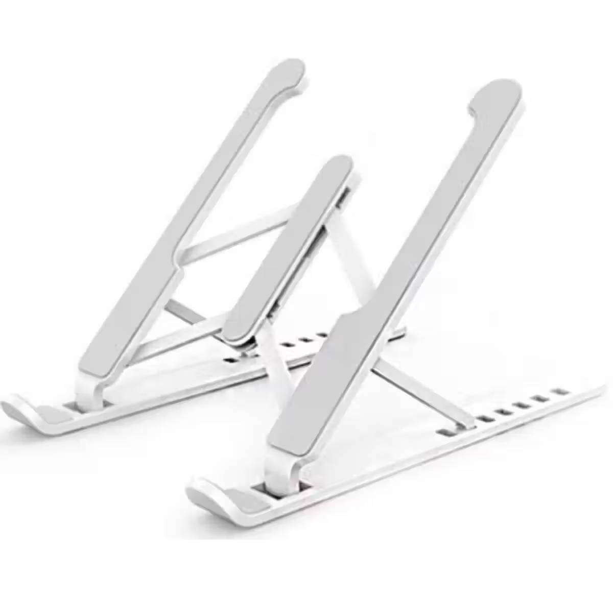 Potable Laptop Stand for 10-15.6" Notebook, Macbook and iPad (Silver)