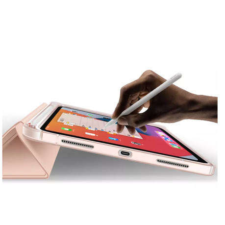 Magnetic Flip Cover with Pen Holder for iPad Mini (6th Gen) - Black