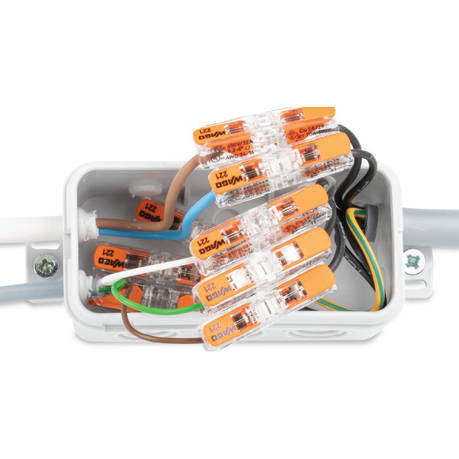 WAGO 221 Compact In-line Splicing Connectors - Box 60