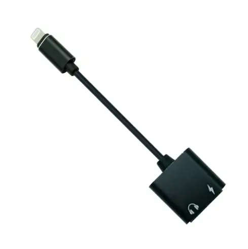 Lightning Pin To 3.5MM Earphone Lightning Pin Female Power Charging Combo Adapter Converter