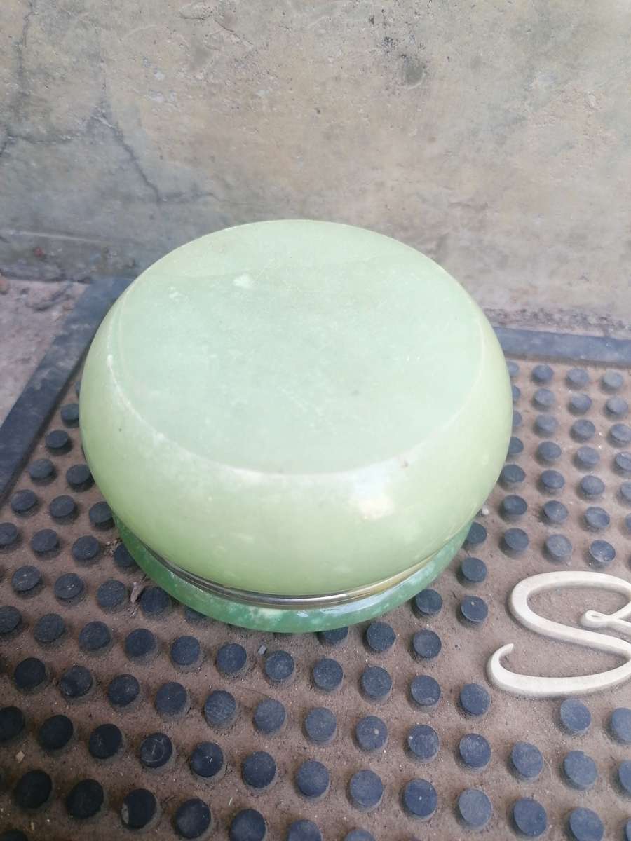 Vintage Genuine Alabaster Hand Carved Made in Italy Hinged Trinket Box