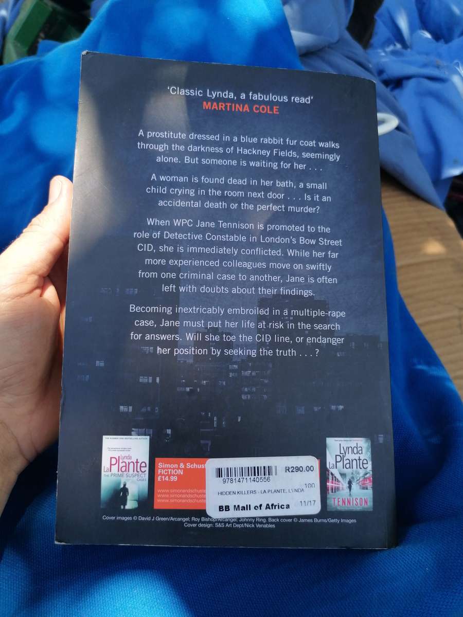 Hidden Killers Book by Lynda La Plante