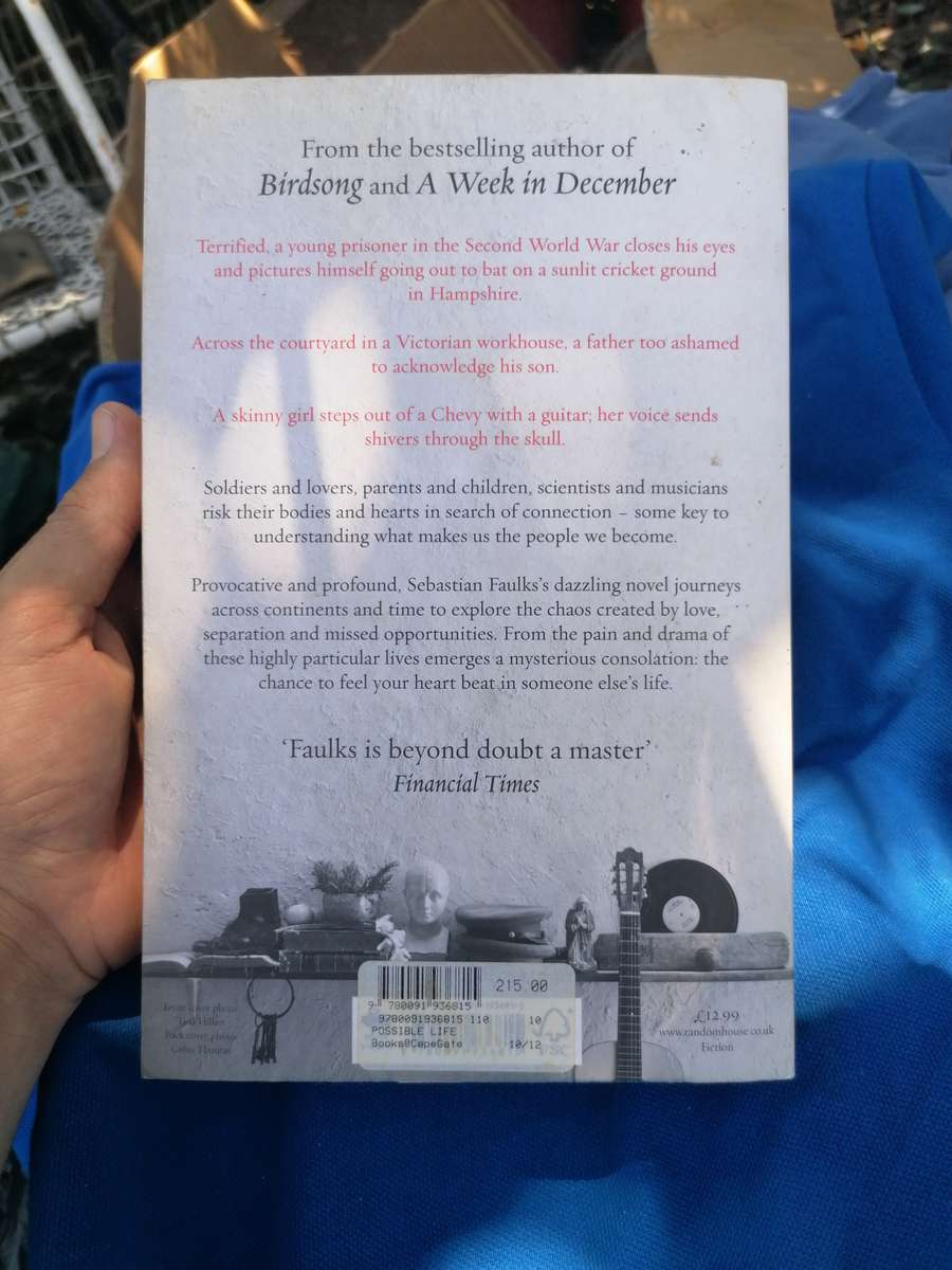 A POSSIBLE LIFE BY SEBASTIAN FAULKS