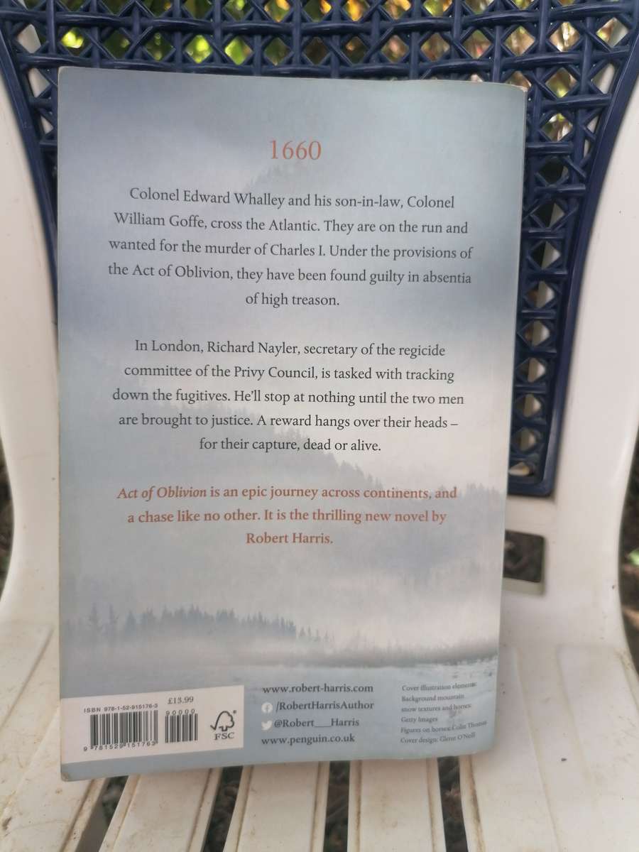 Act of Oblivion Book by Robert Harris