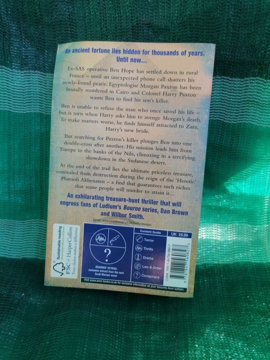 The Heretic's Treasure Book by Scott Mariani