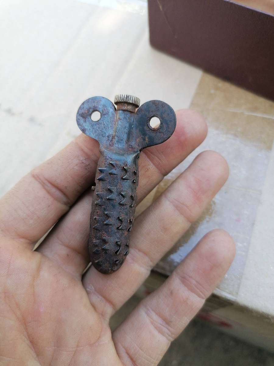 Vintage pype with box and pipe reamer