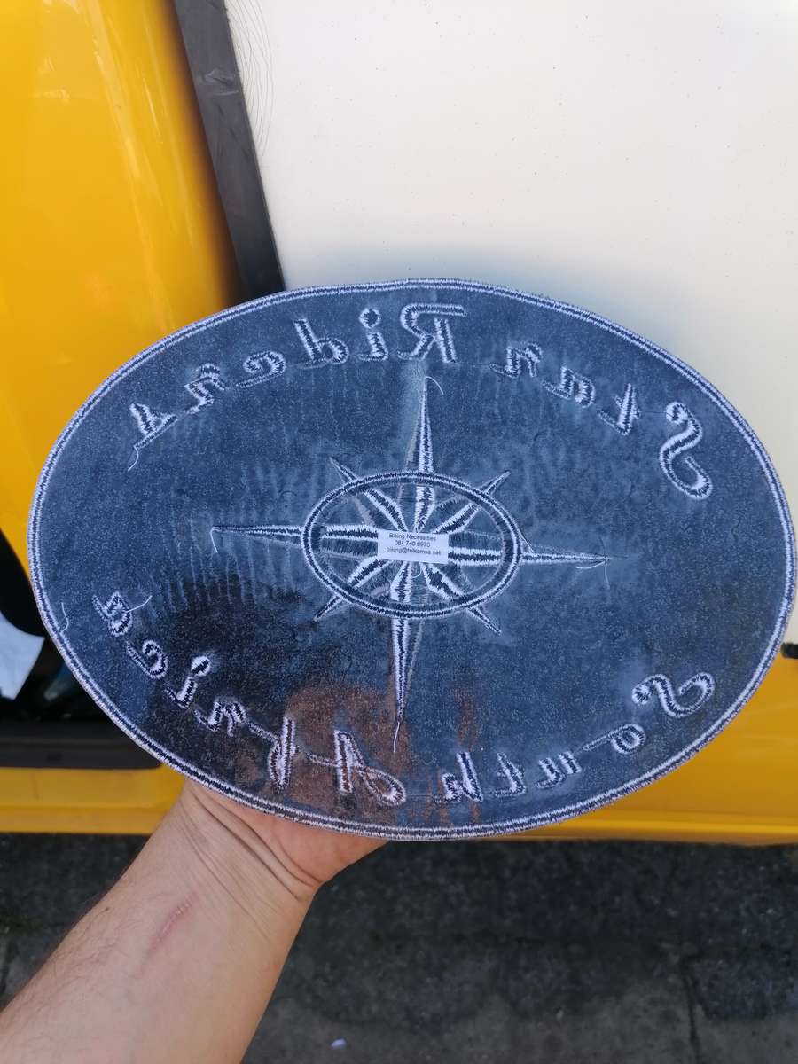 Large Riders Star  South Africa patch