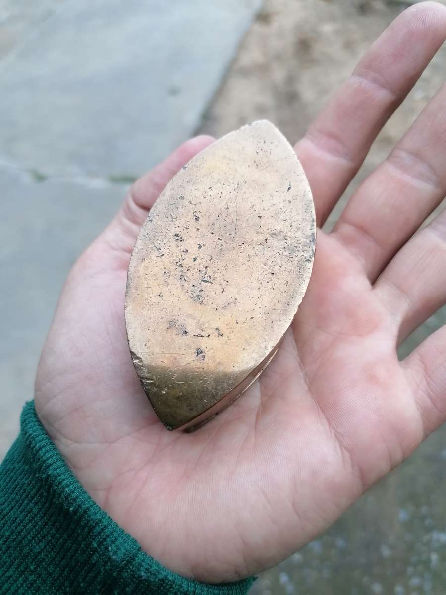 Small Cute vintage brass iron