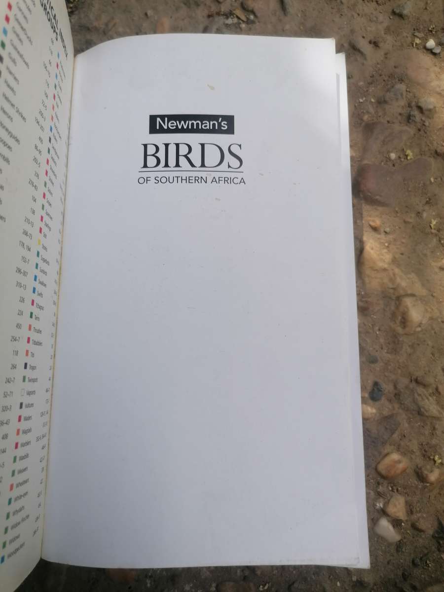 New man's Birds of Southern Africa