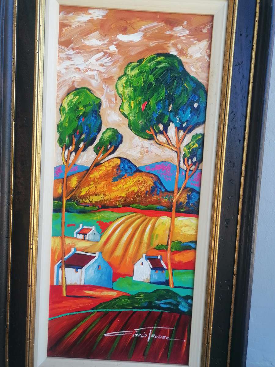 Stunning original  Giorgio Trobec (South Africa, 1944 - )painting