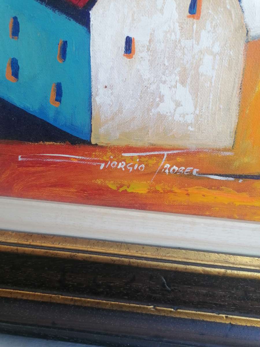 Stunning original  Giorgio Trobec (South Africa, 1944 - )painting