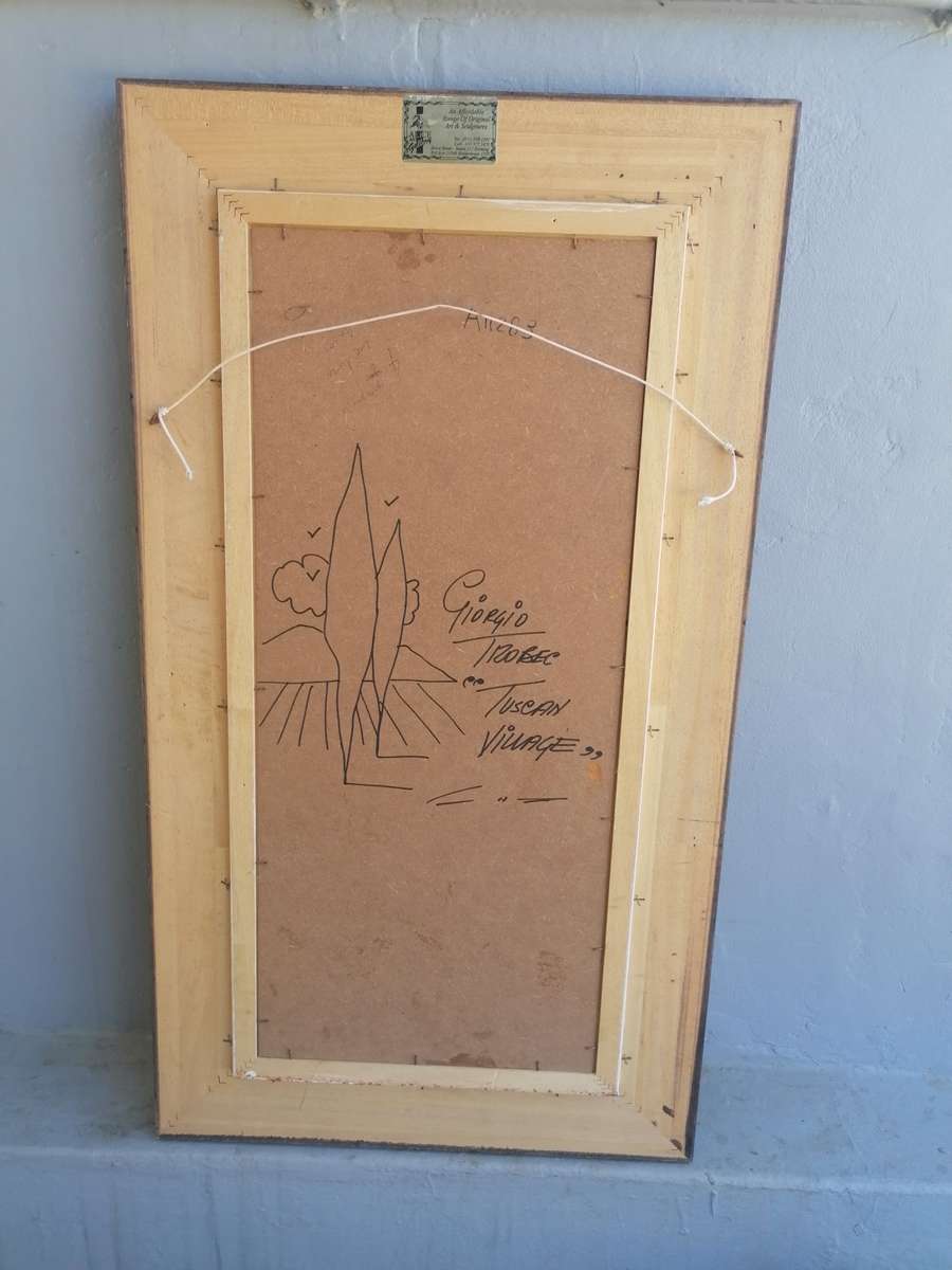 Stunning original  Giorgio Trobec (South Africa, 1944 - )painting