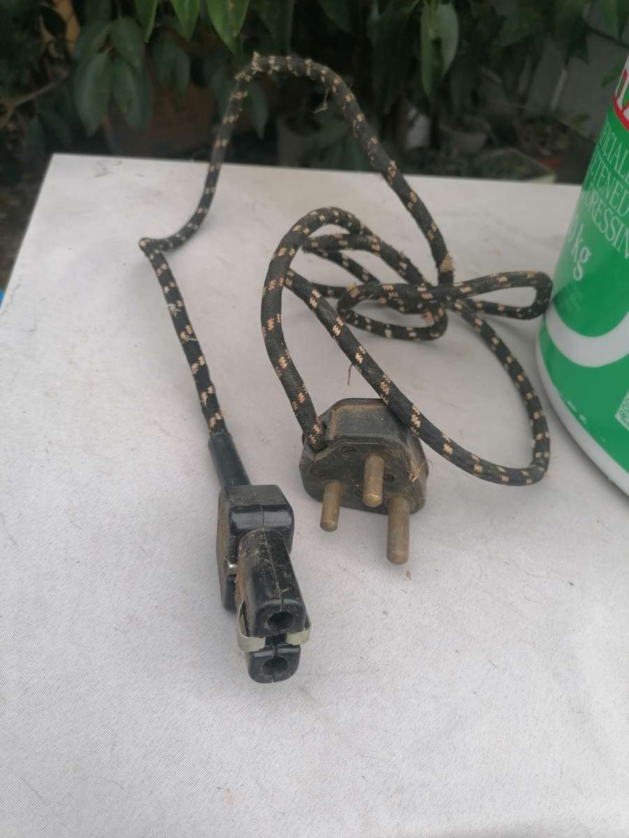 Vintage Power Cord vir vintage appliances