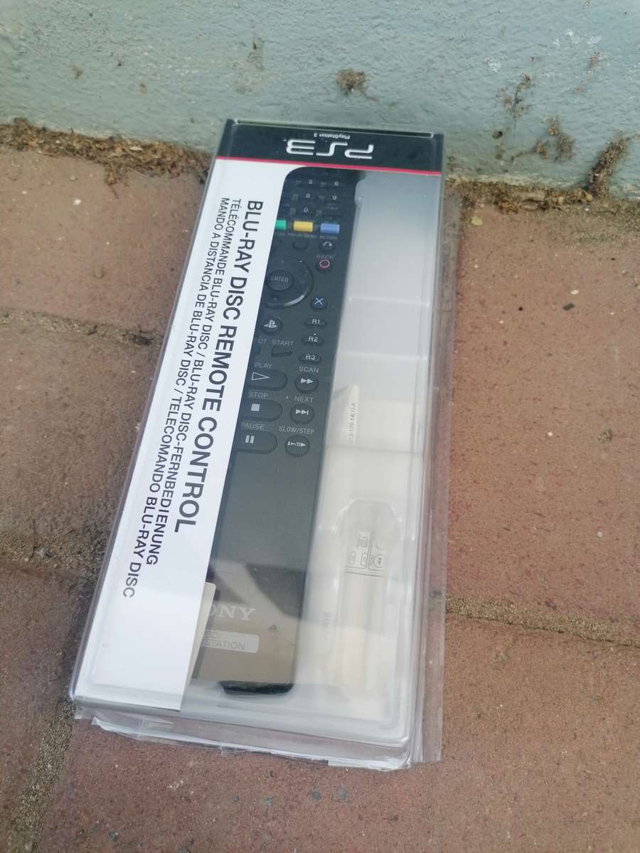 Sony PS3 Media Blu-ray Disc Remote Control Official Product