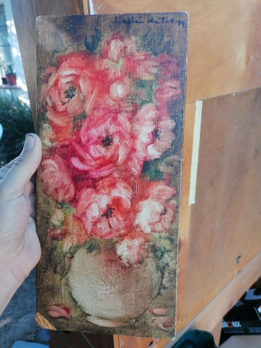 Beautiful Josephine du Toit Oil on Pane