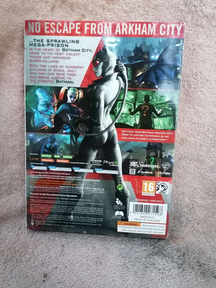 Batman: Arkham City,  pc game