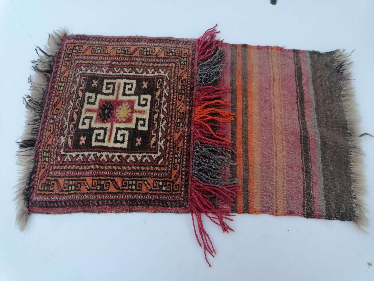 Persian saddle rug