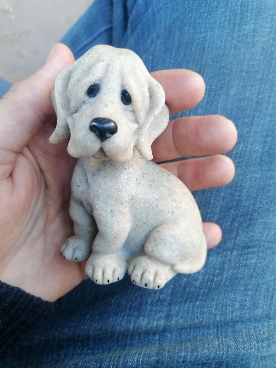 Quarry Critters Hound Dog Puppy PeeWee 2001 Second Nature Design