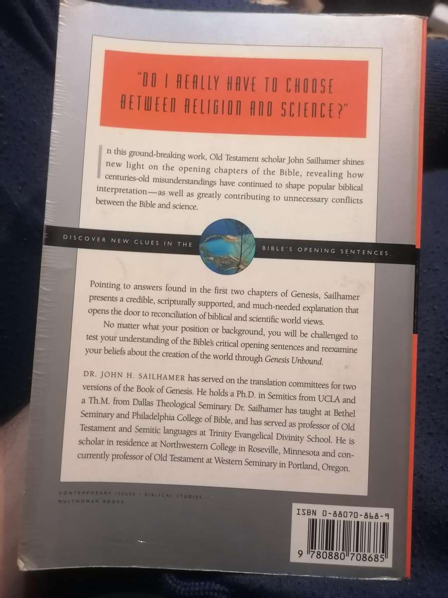 Genesis Unbound: The Historical Creation View of John Sailhamer