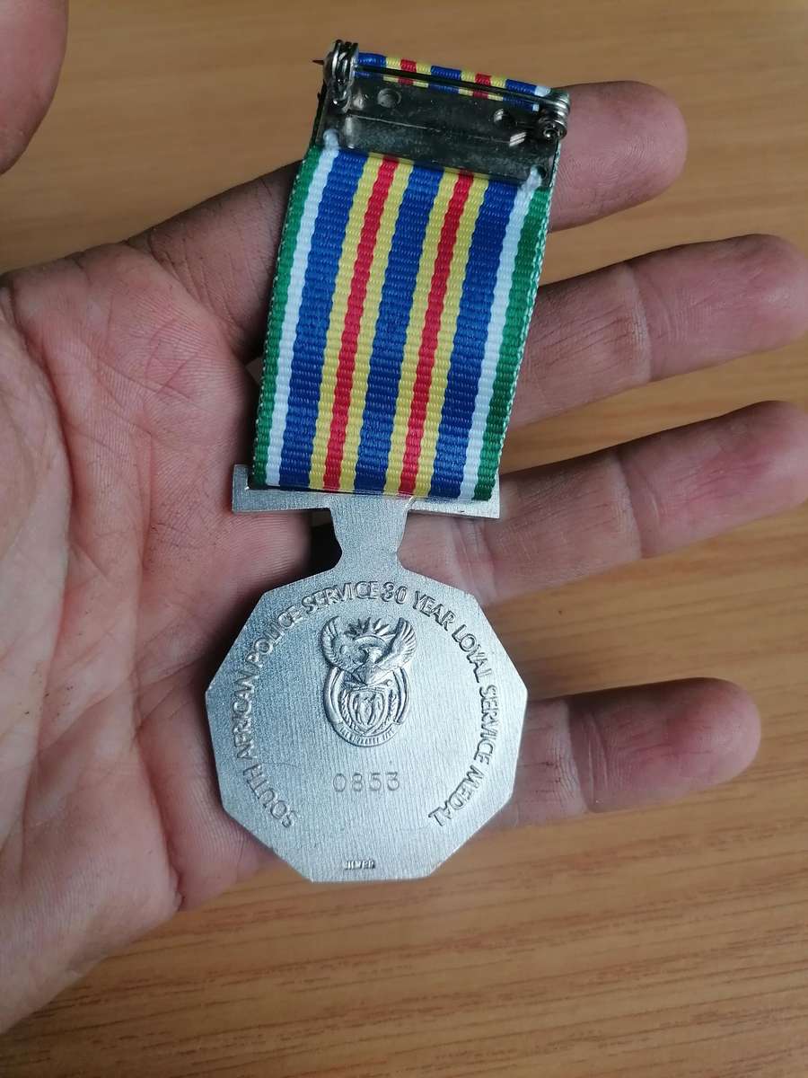 Full size Police 30 Years Service Medal (Silver)