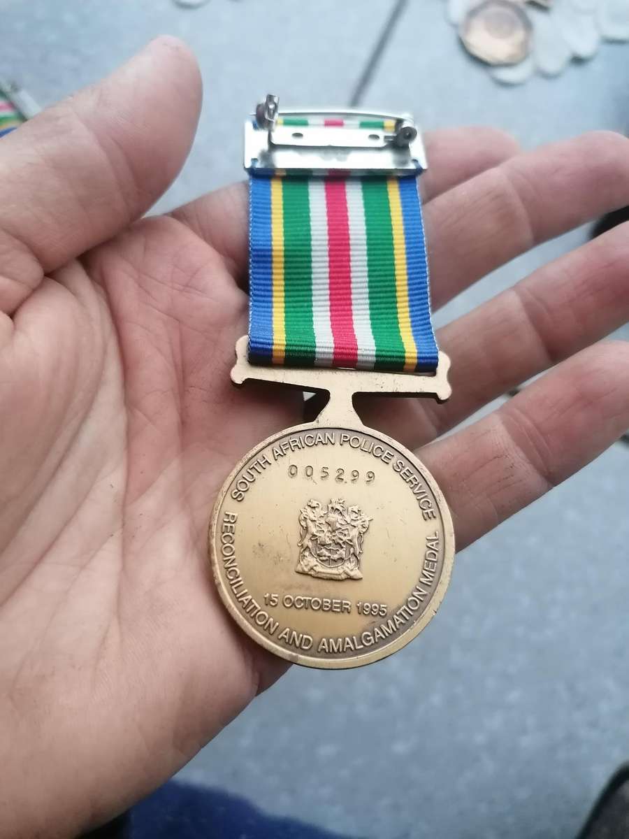 South African Police(SAP) - 1995 Reconciliation & Amalgamation Medal