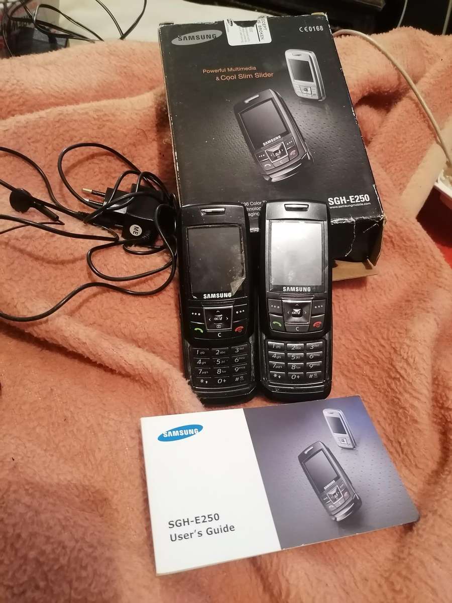 Samsung E250 cellphones for spares or repair