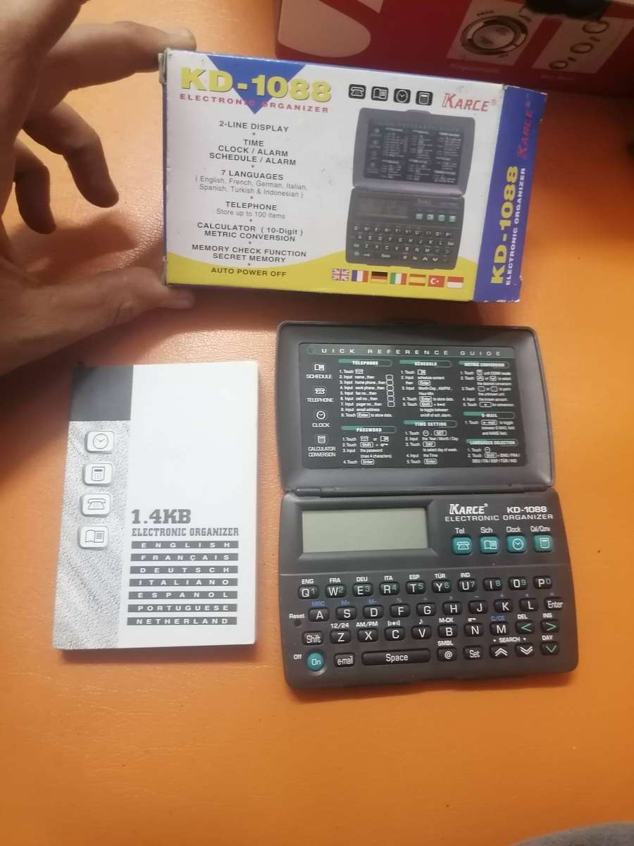 Karce KD-1088 Electronic Organizer.