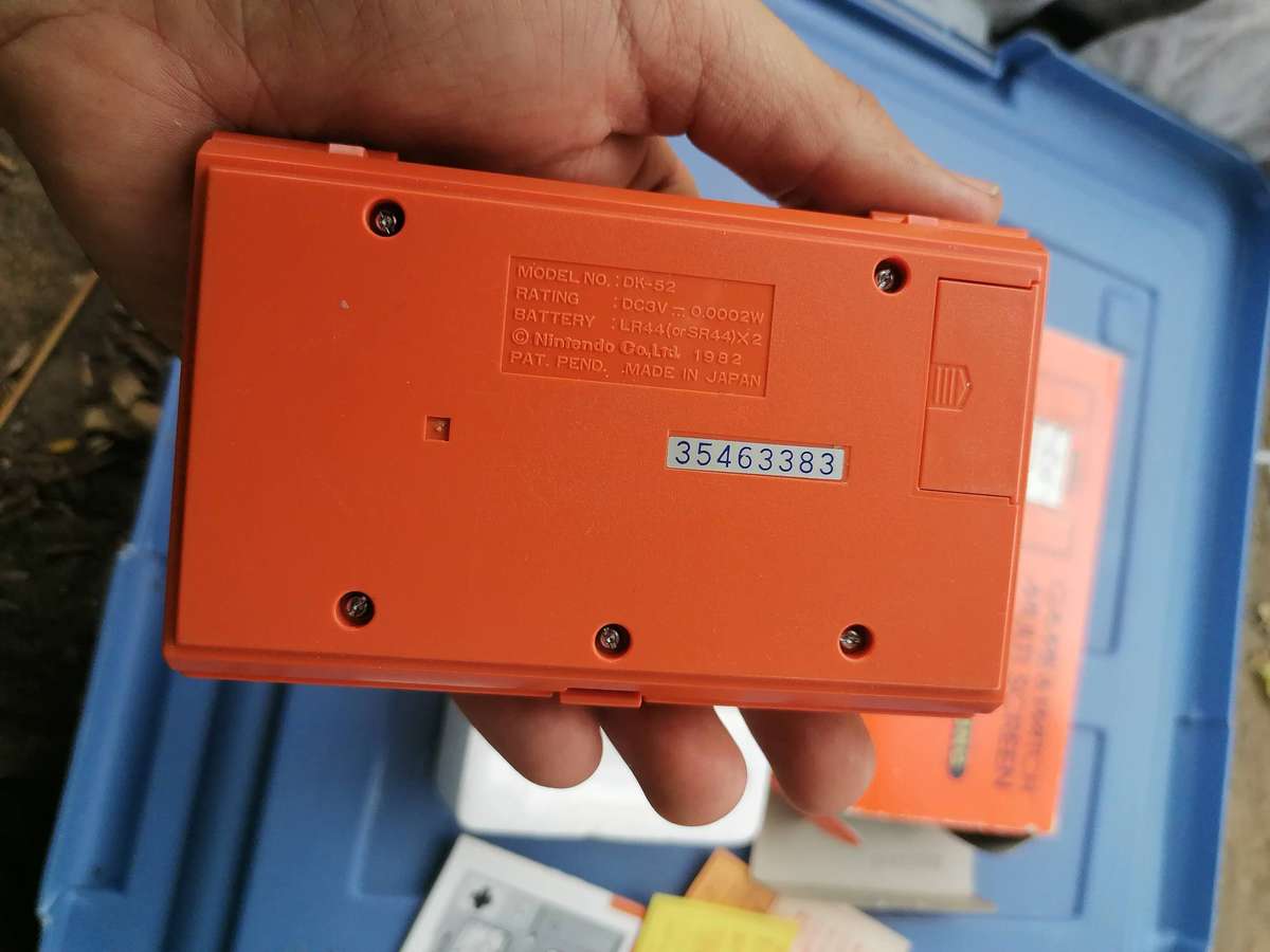 1982 Nintendo Game & Watch Donkey Kong Multi Screen DK-52 Retro Console Rare Japan