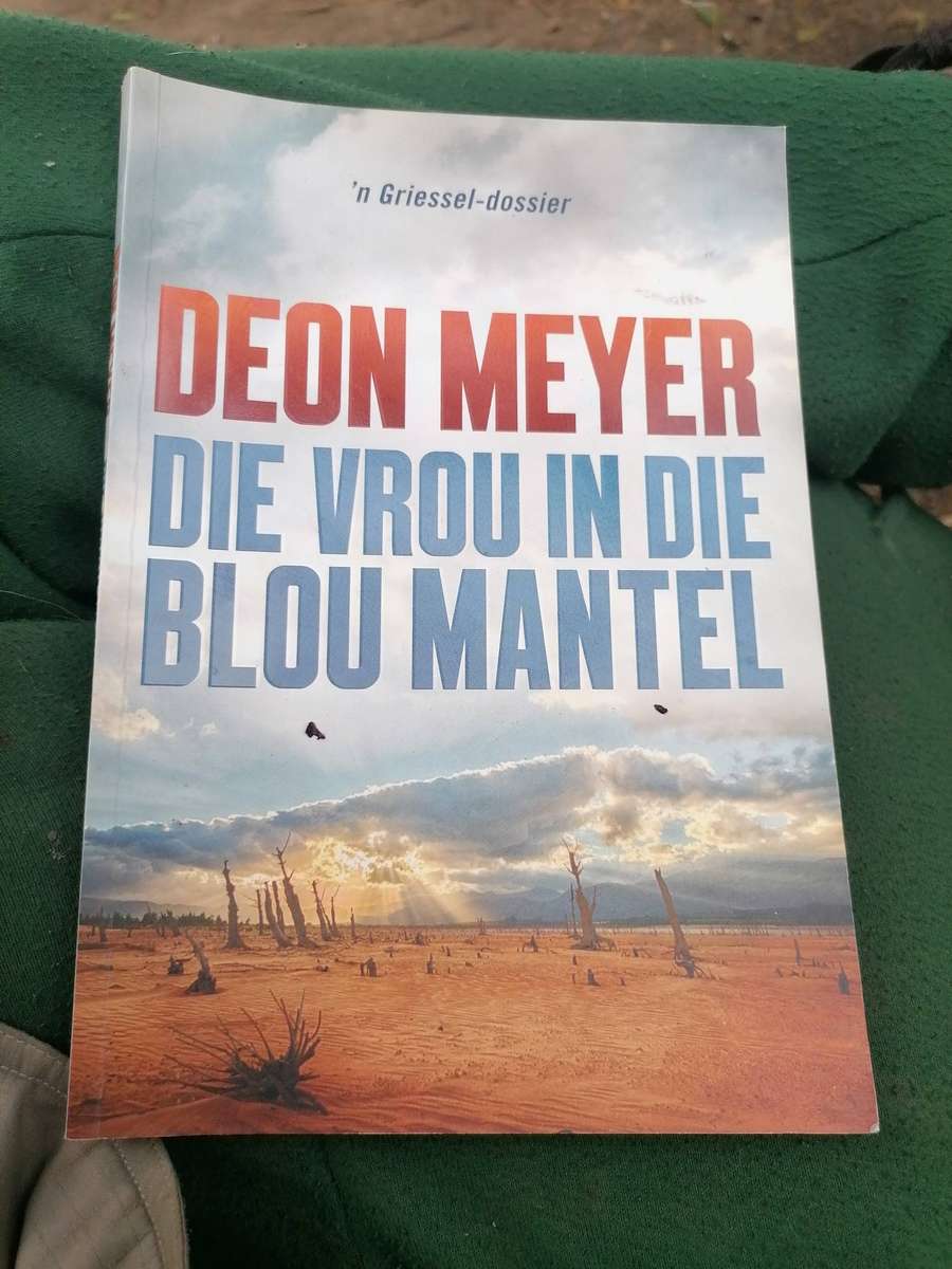 Die Vrou in die Blou Mantel deur Deon Meye