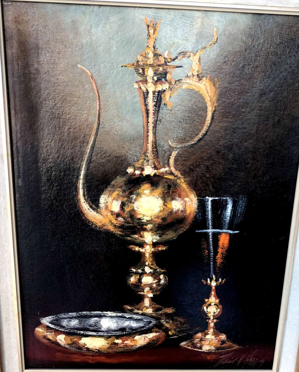 Denzil herring oil painting