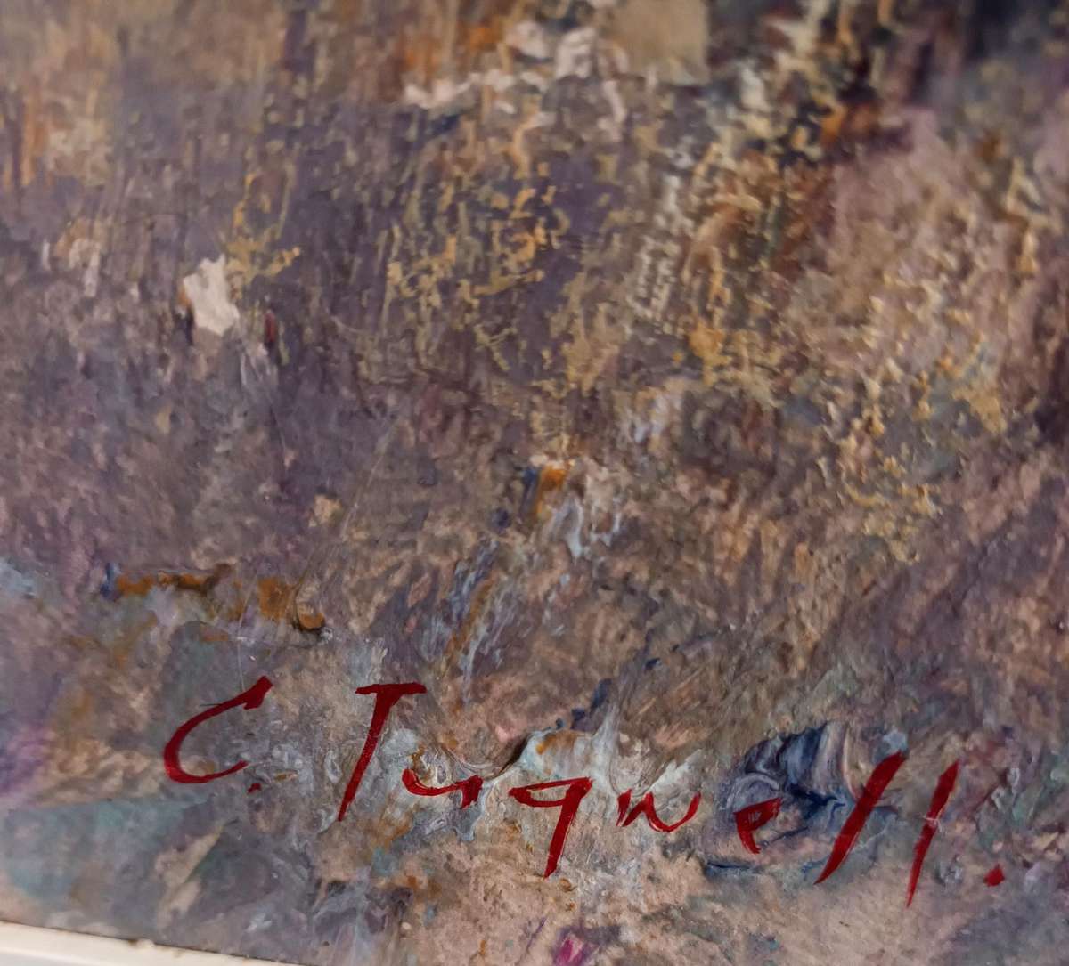 Christopher Tugwell oil painting  / C Tugwell