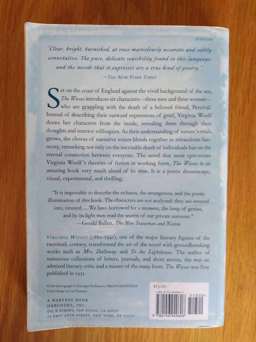 The Waves By Virginia Woolf