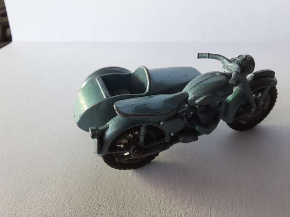 Matchbox Triumph Vintage Side Car 1960