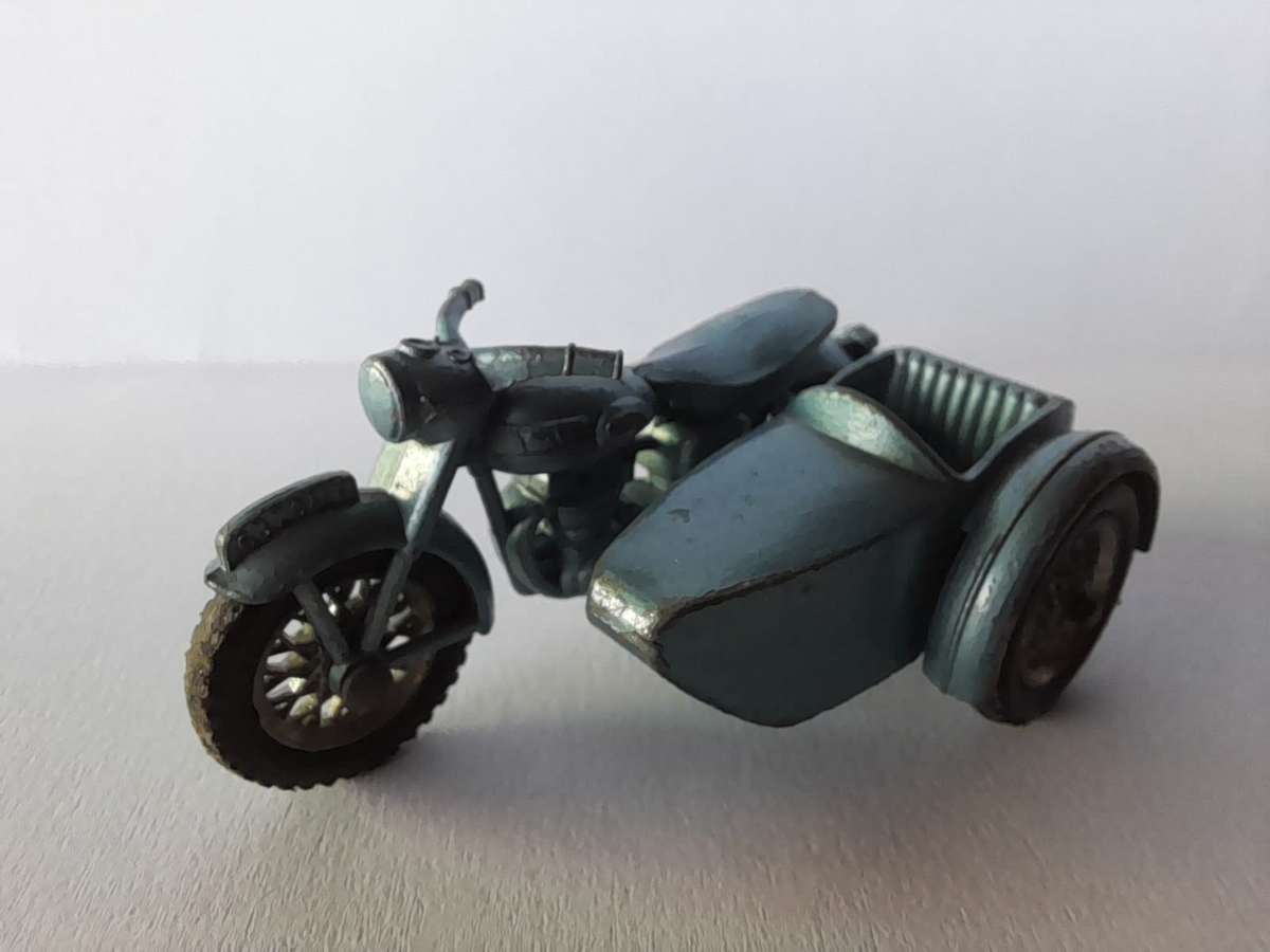 Matchbox Triumph Vintage Side Car 1960