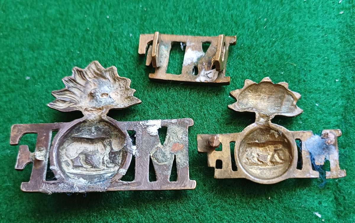 British Army, Munster Fusiliers titles, 3 types