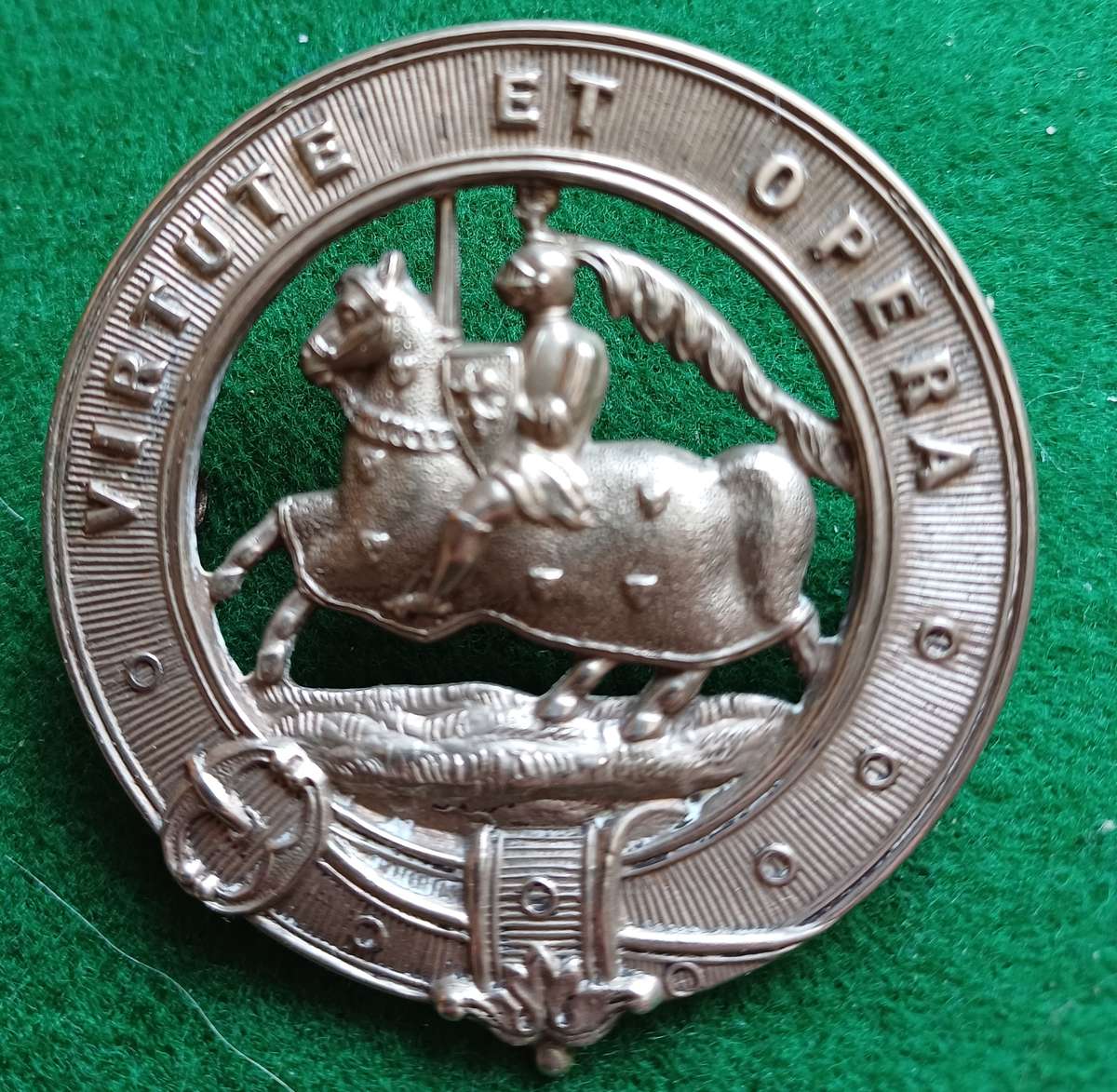 British Army, 6th (Fifeshire) Volunteer Battalion Black Watch Glengarry badge