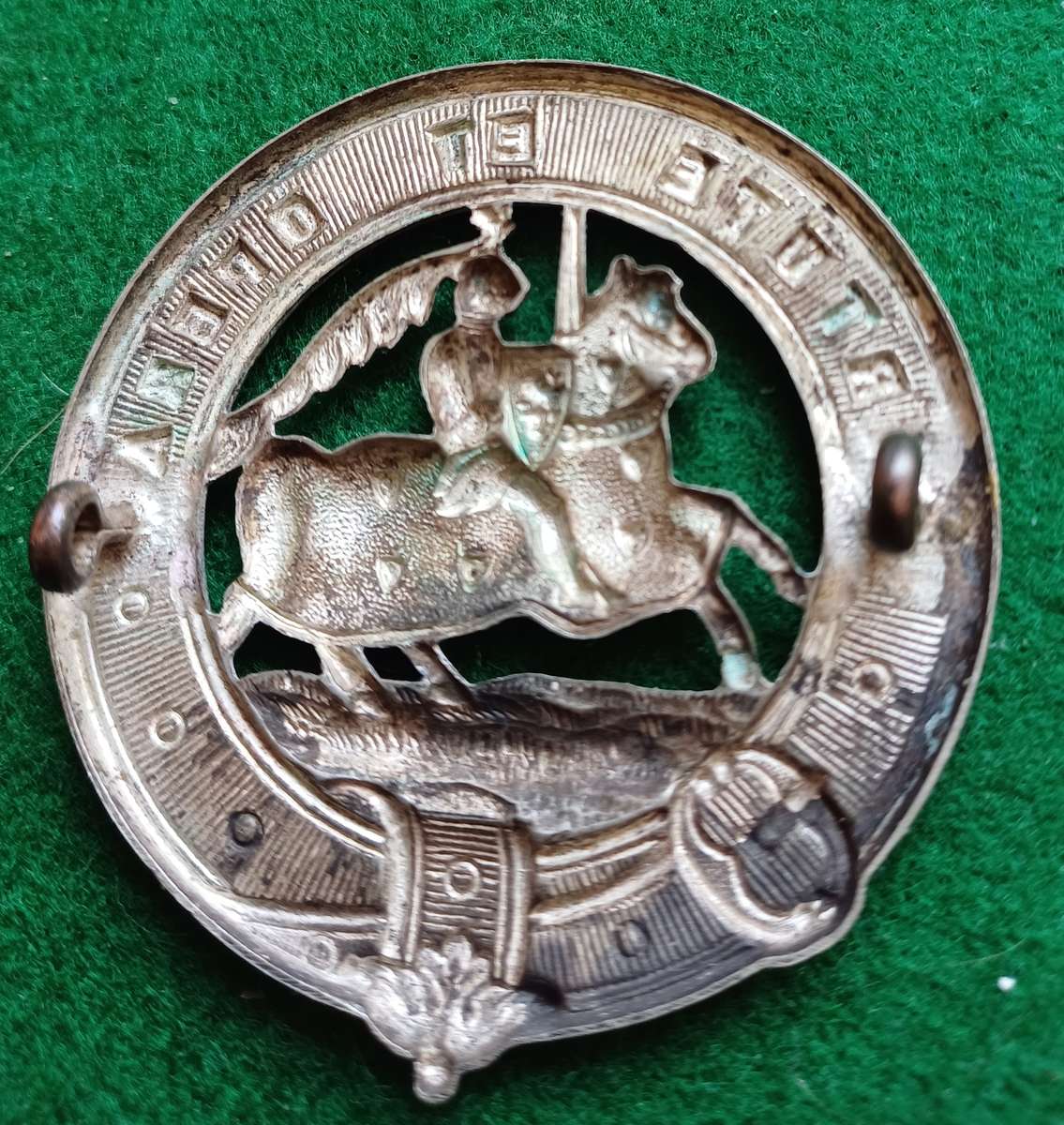 British Army, 6th (Fifeshire) Volunteer Battalion Black Watch Glengarry badge