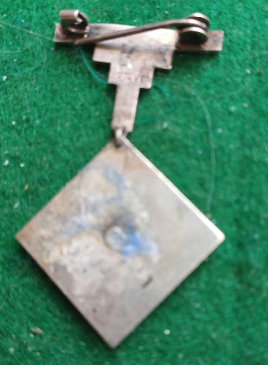 SA Air Force Sweetheart badge, pos silver