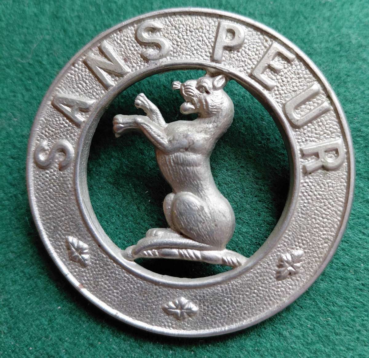 British Army, 5th Battalion Seaforth Highlanders cap badge