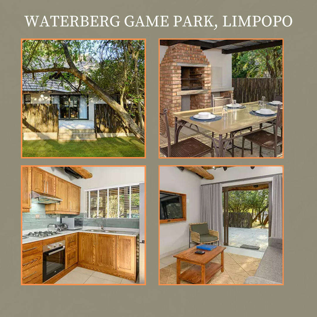 Weekend @ Waterberg Game Park, Limpopo from 23 - 26 May 2025 (3 Nights) 2 Bedroom/sleeps 6