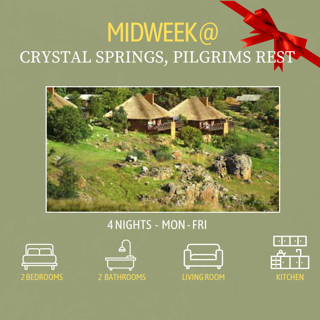 Midweek @ Crystal Springs, Pilgrims Rest, Sleeps 6
