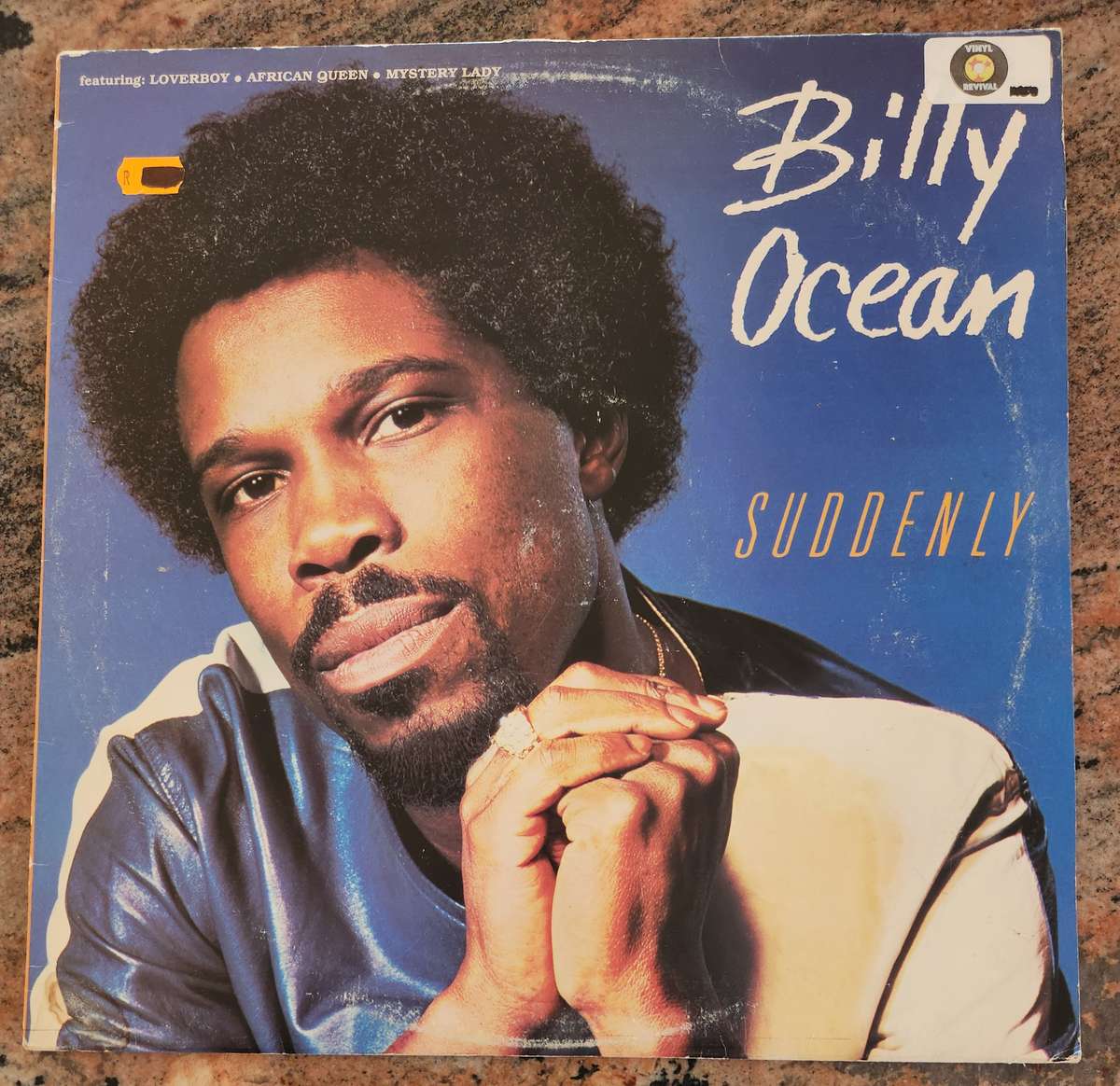 BILLY OCEAN Suddenly (VG+/Vg) Jive HIPC 12 South African Pressing 1984